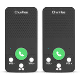 ChunHee Wireless Intercom System – Long Range Hands-Free 2-Way Home Intercom for Elderly, Office, Garage, Basement, Business Use