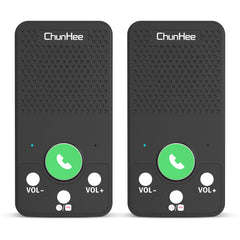 ChunHee Wireless Intercom System – Long Range Hands-Free 2-Way Home Intercom for Elderly, Office, Garage, Basement, Business Use