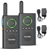 Wireless Intercom System for Home, Hospital, Hotel – 2 Pack Long Range Caregiver Pager with SOS Emergency Alarm, 1.5 Mile Two-Way Communication for Office & Room-to-Room Use