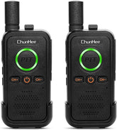 ChunHee Wireless Intercom System for Elderly – Long Range Caregiver Pager with SOS Emergency Alarm, 2-Pack Room to Room Intercoms for Home or Business (1.5 Miles)