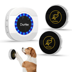 Chunhee Entraînez-vous plus intelligemment, vivez mieux : découvrez la solution ultime d'apprentissage de la propreté pour chien Cloches pour chien avec sonneries personnalisées Volume réglable
