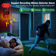 Chunhee Detenga la intrusión de animales con la alarma con sensor de movimiento ChunHee 
